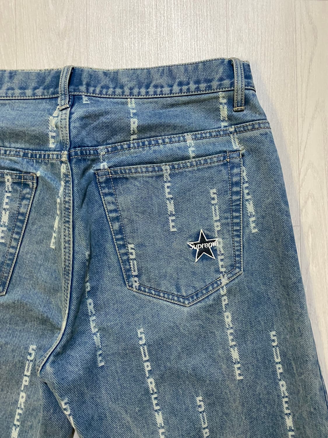 슈프림 자가드 데님 상품이미지5