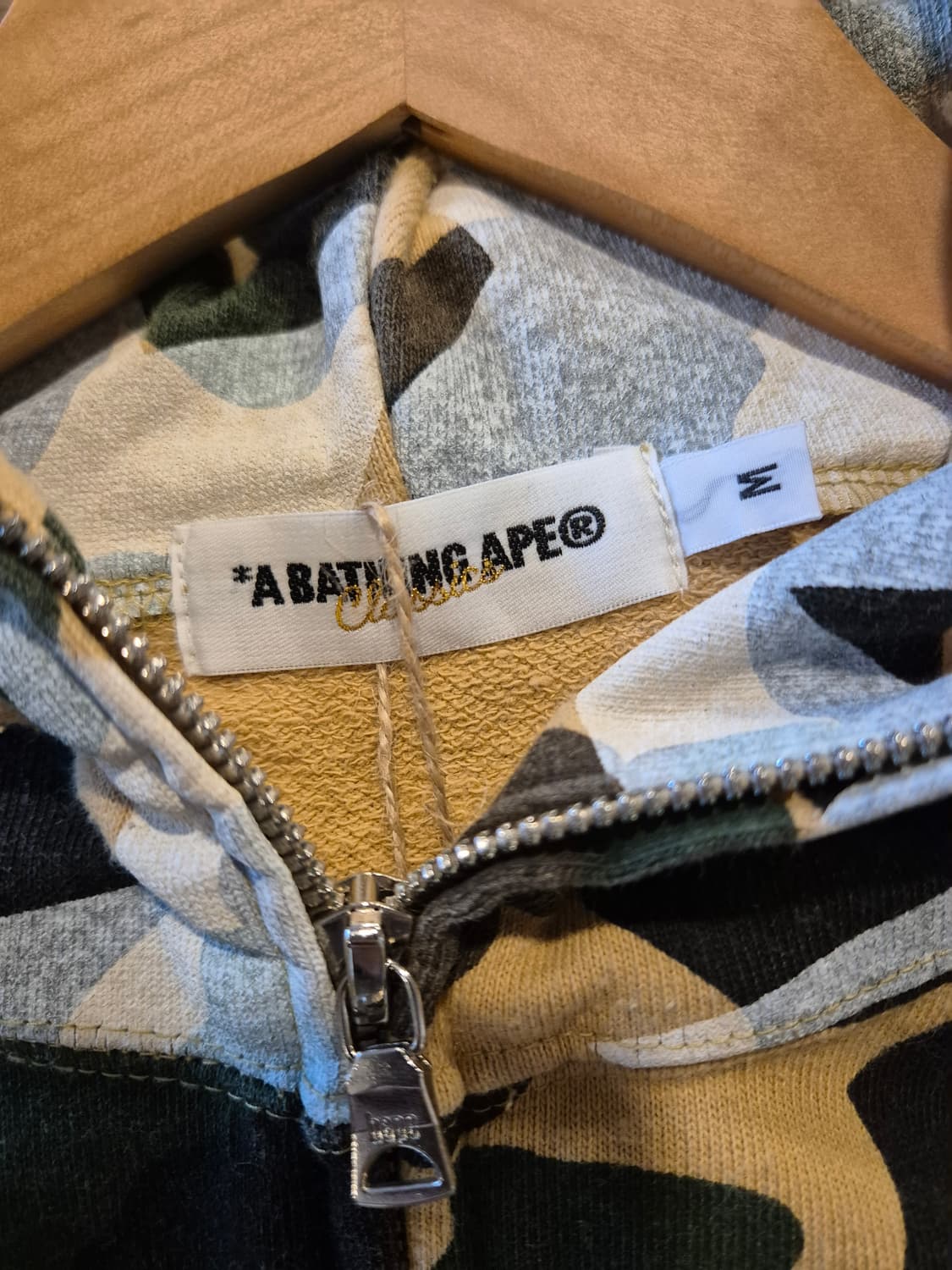 Bape star hoodie zip-up 상품이미지3