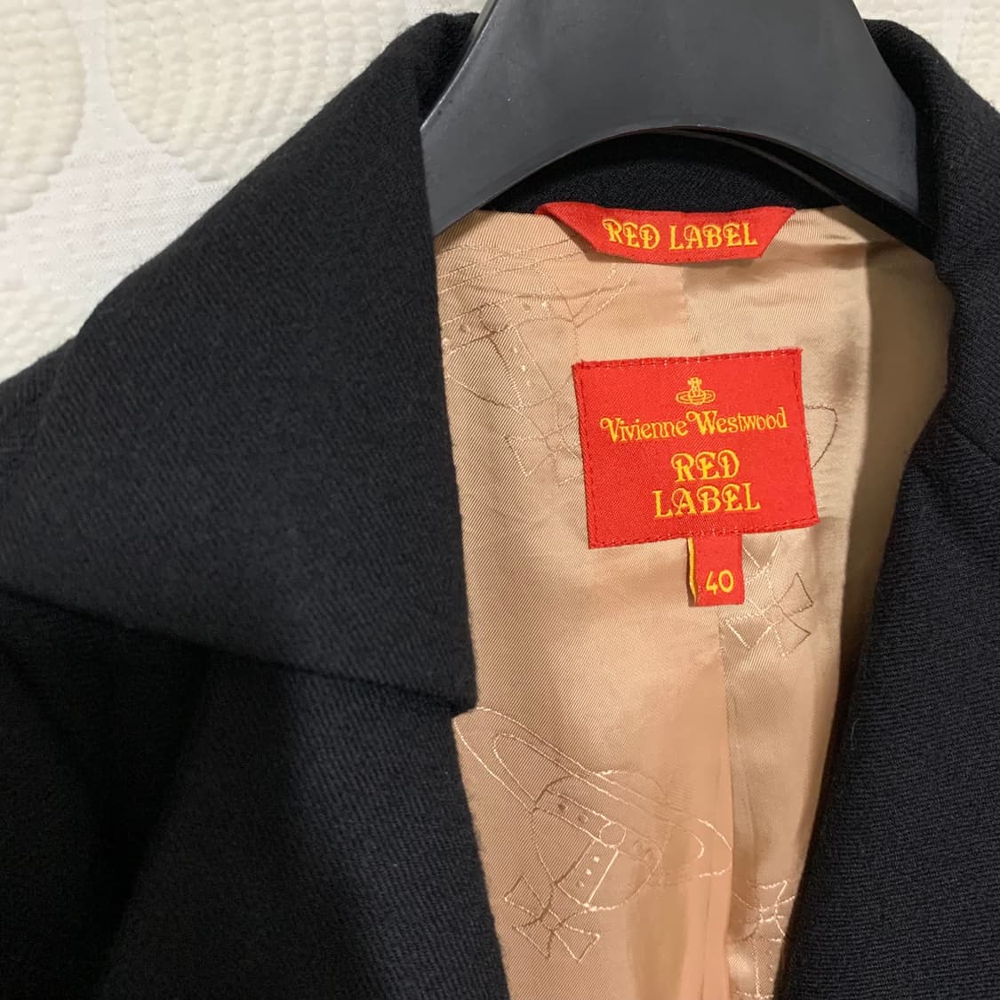 비비안 웨스트우드 울 블랙 셋업 상품이미지7