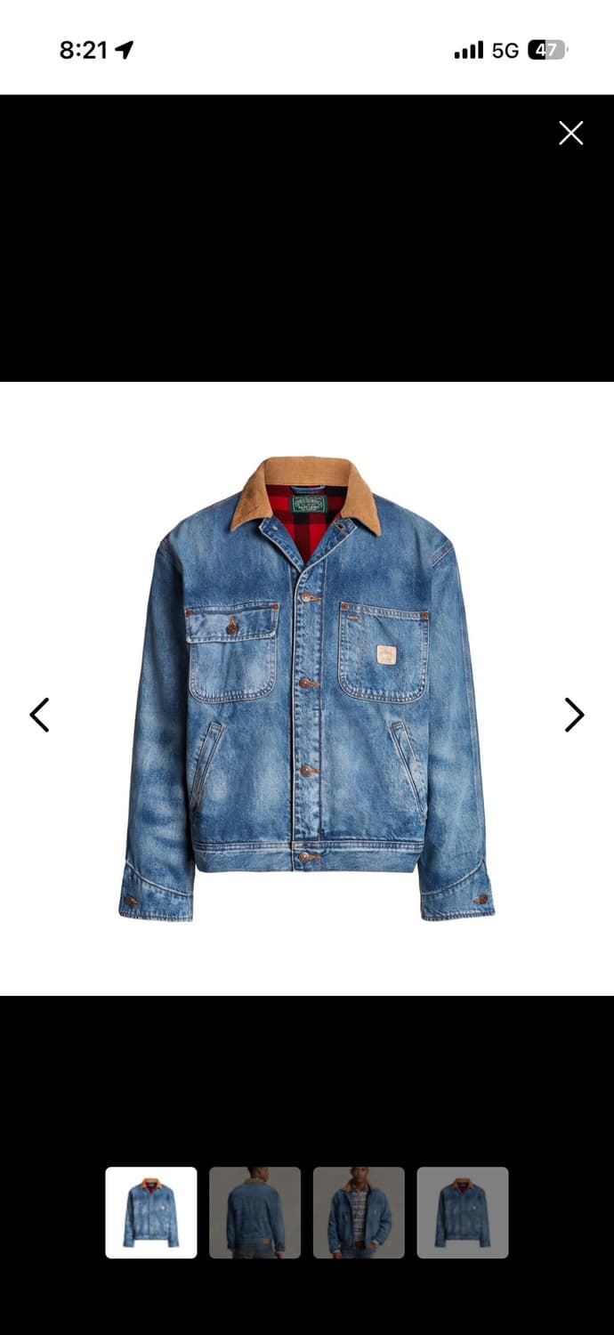 폴로 컨트리 데님 자켓 m 상품이미지1