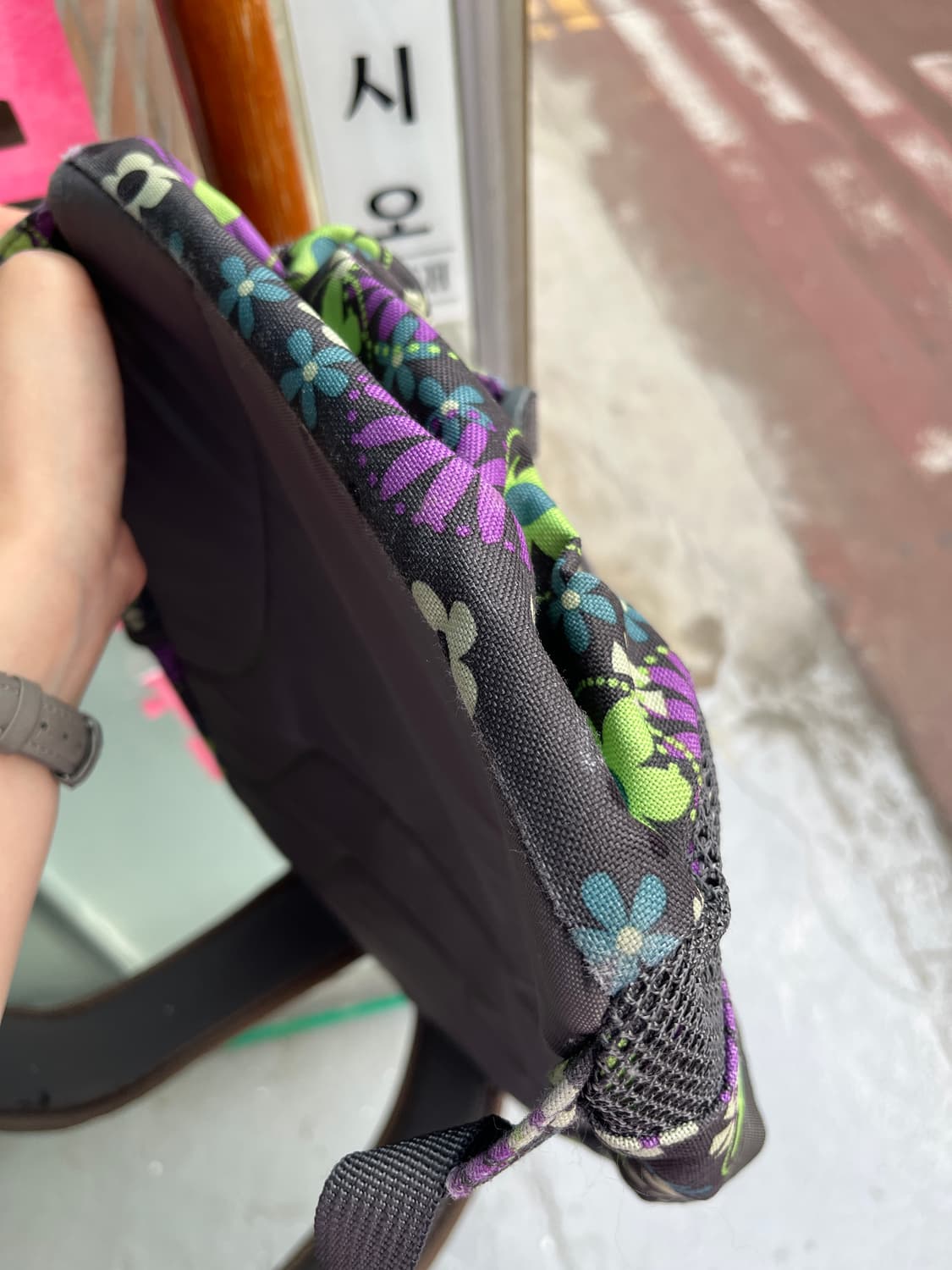 dakine 플라워 패턴 백팩 상품이미지2