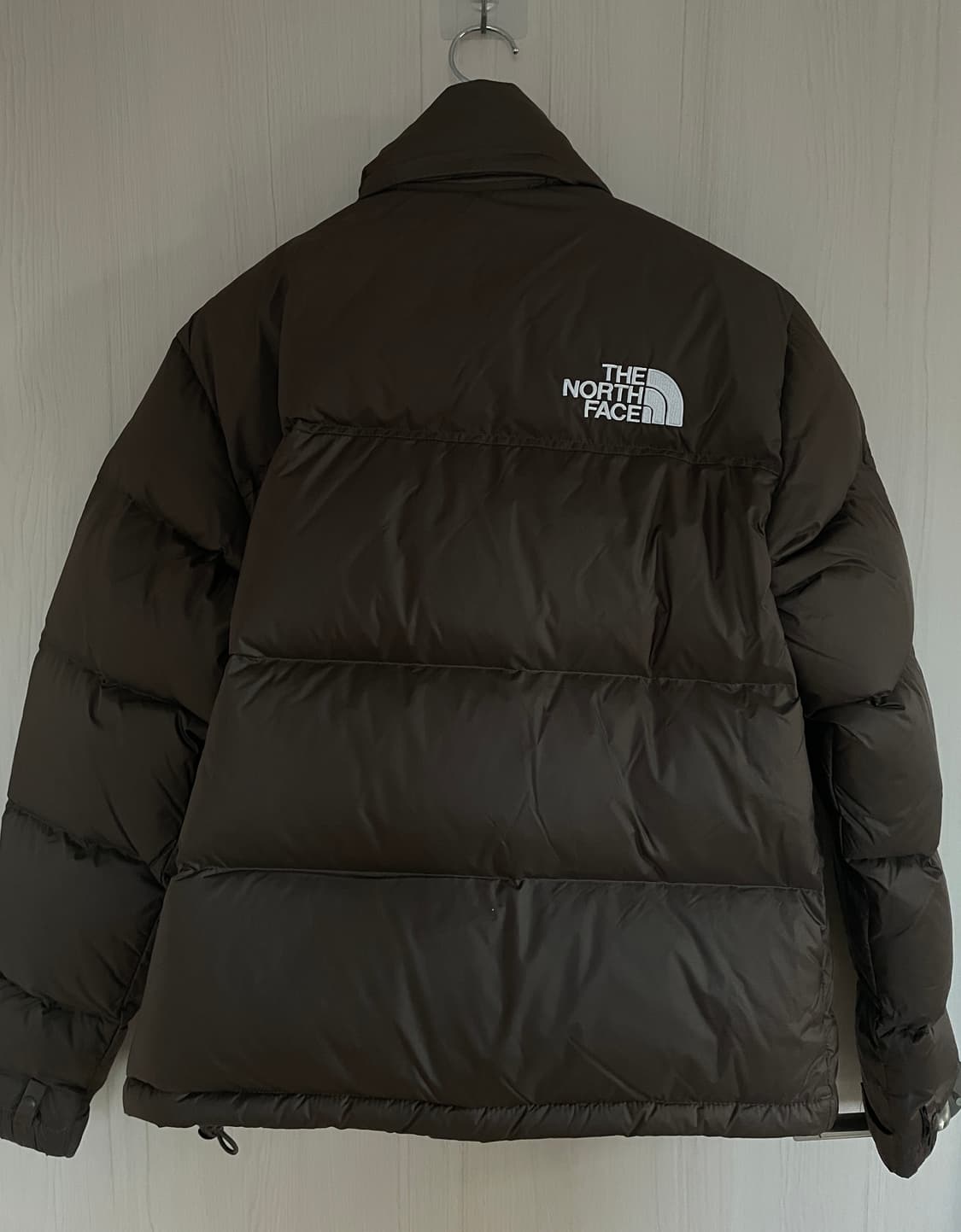 the north face 노스페이스 눕시 패딩 브라운 m 상품이미지5