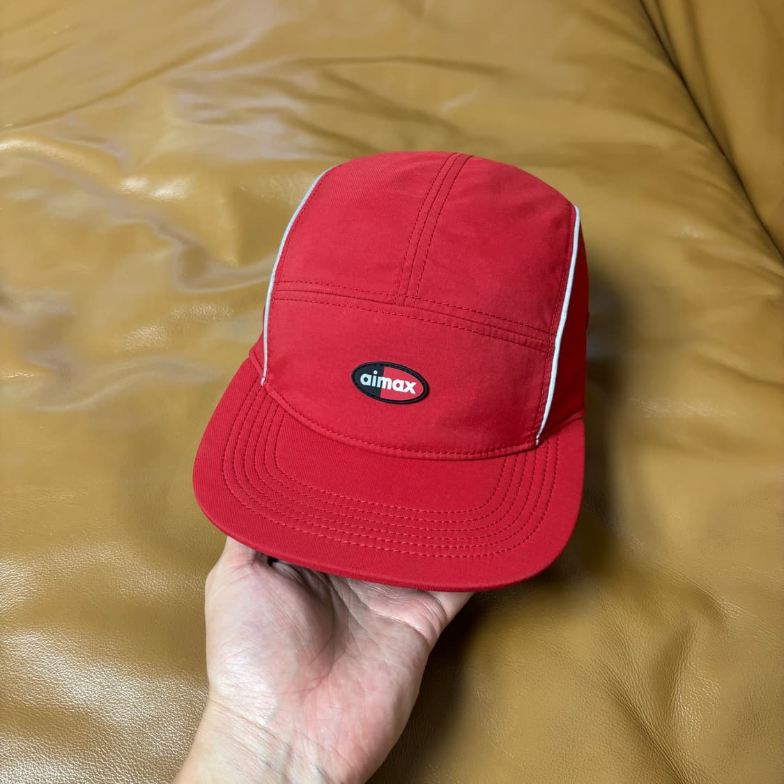 (Supreme x Nike) 슈프림x나이키 에어맥스 레드 캠프캡 모자 상품이미지2