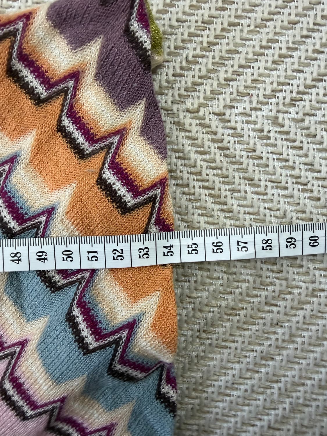 정품) 미쏘니 지그재그 패턴 여성 가디건 42 상품이미지10