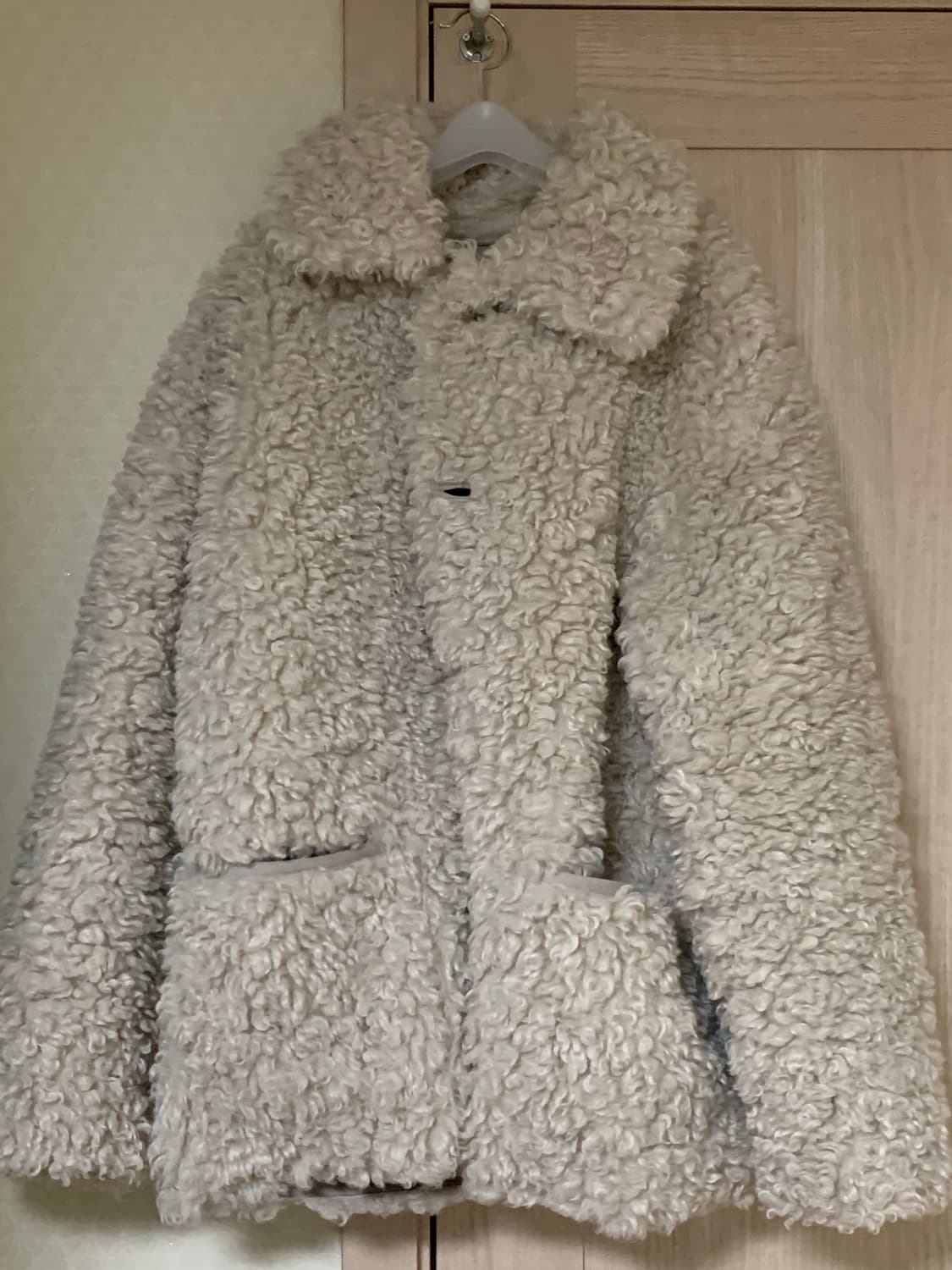 모노하 리버시블 플러피 퍼자켓 (아이보리)/ 가격인하X 상품이미지5