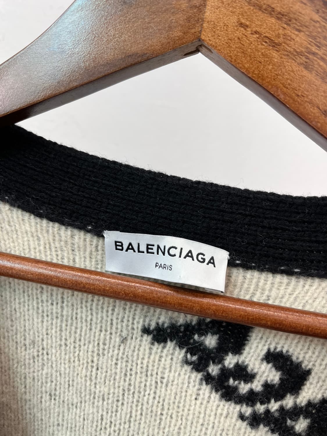 여) 발렌시아가 레터링 롱가디건  상품이미지5