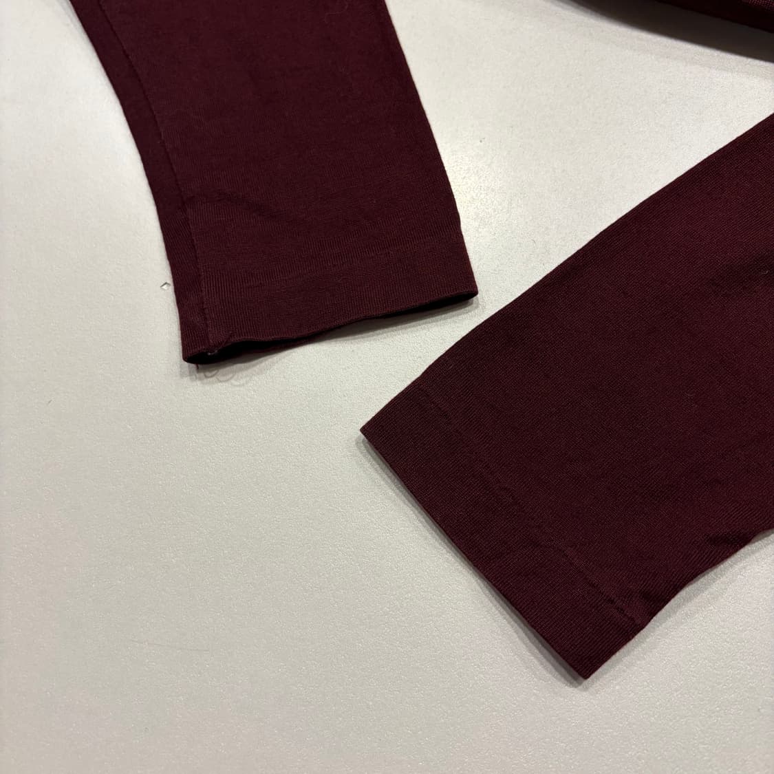 Ys for living 요지야마모토 긴팔티셔츠 버건디 C166 상품이미지7