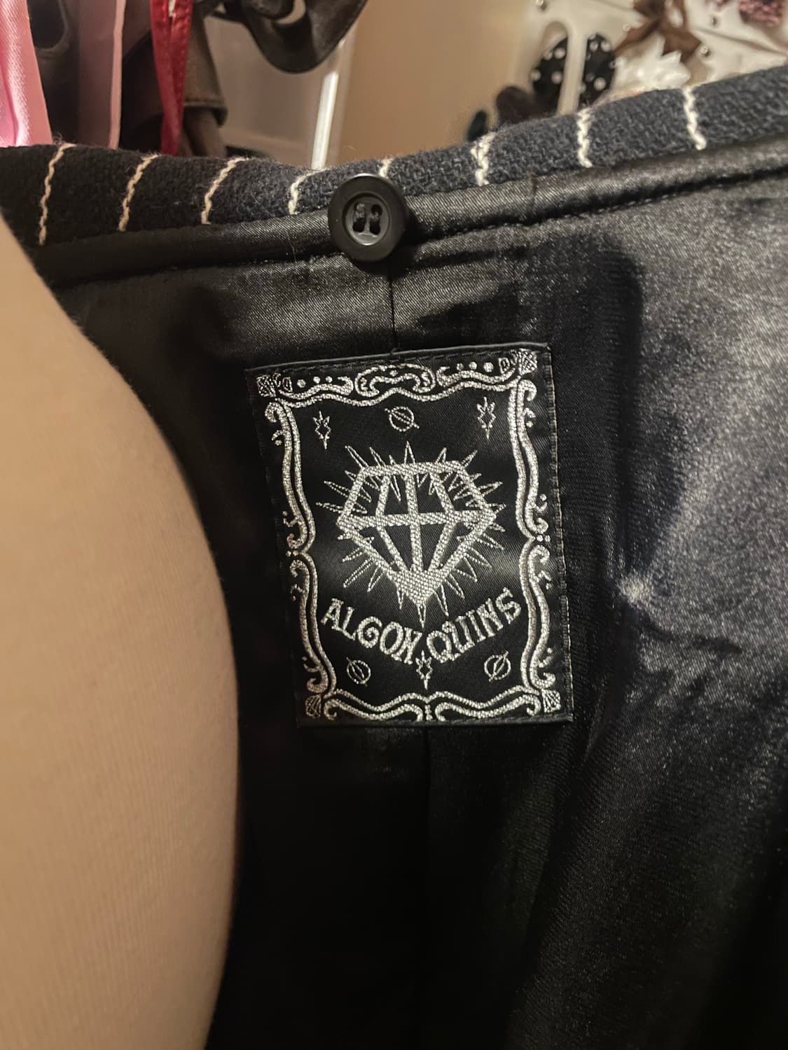 알곤퀸즈 스트라이프 코트 상품이미지7