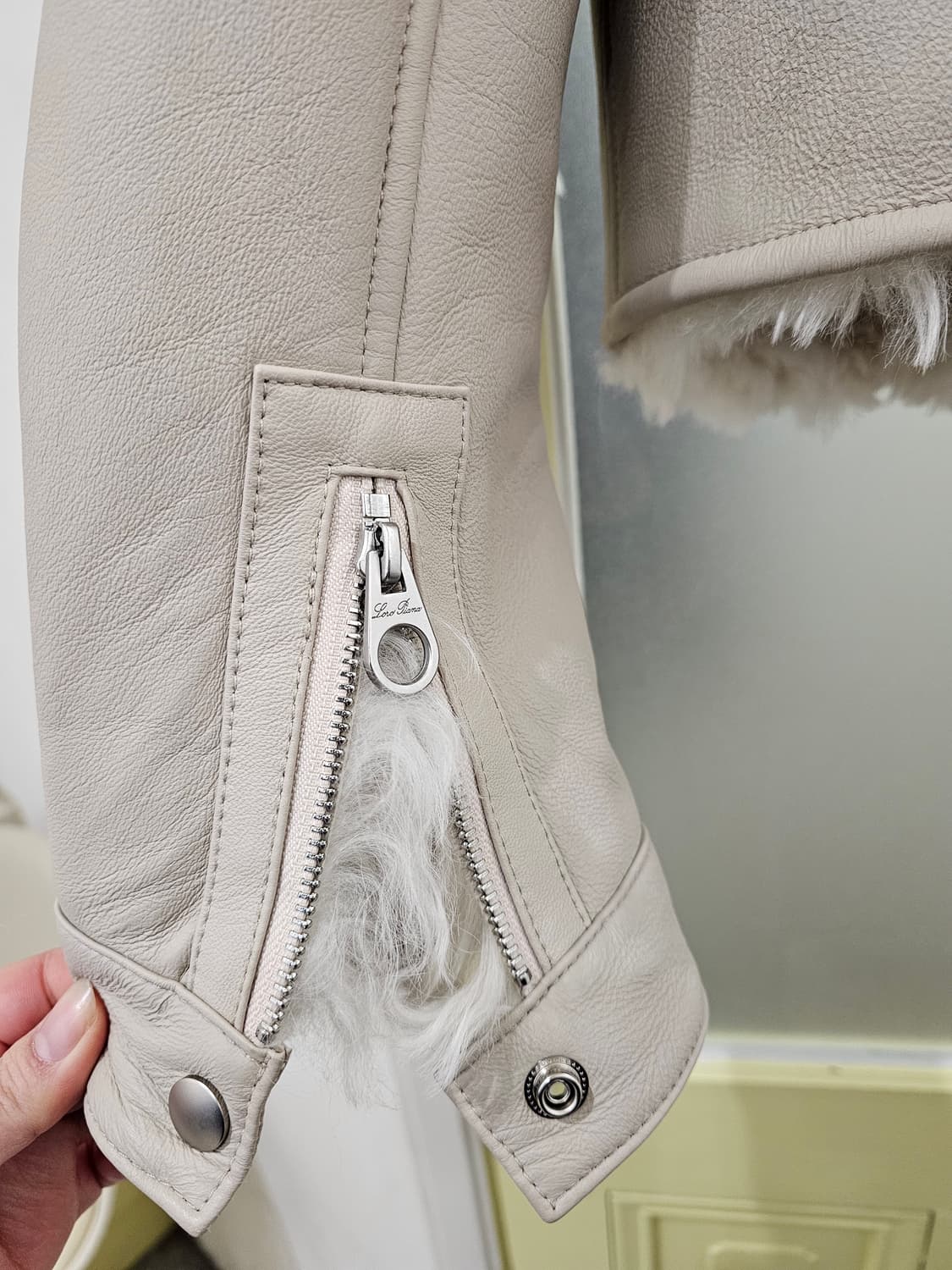 Sheepskin&Fur 라이더 자켓 상품이미지8