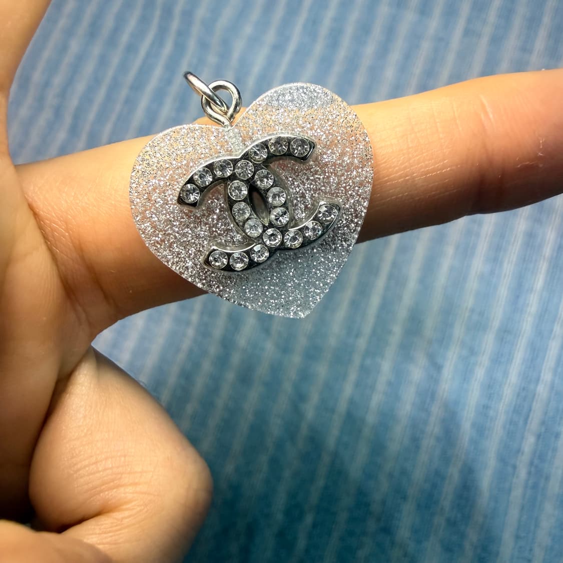 업사이클링 팬던트 실버펄 상품이미지1