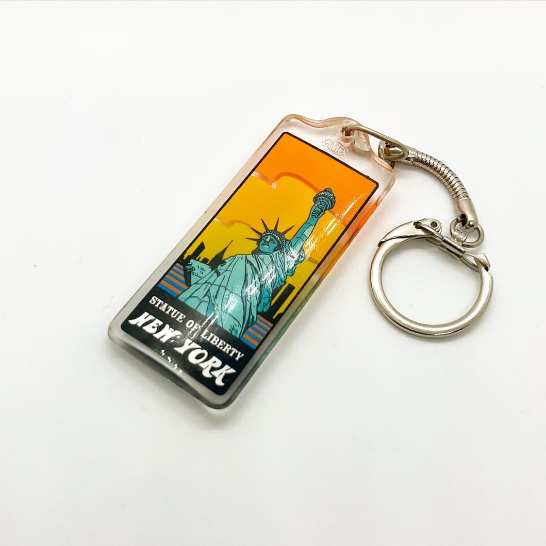 빈티지 뉴욕오렌지 키링 🍎 상품이미지1