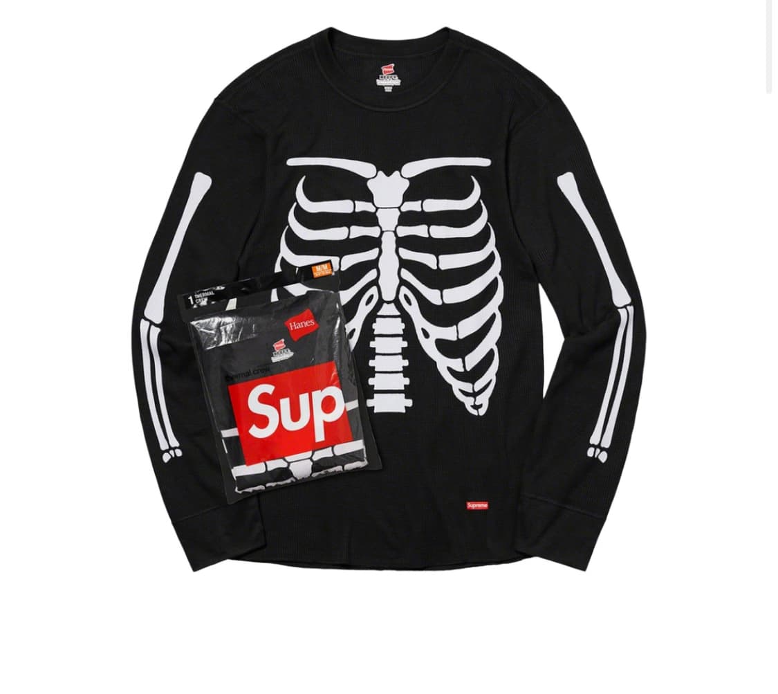 슈프림 헤인즈 본 써멀 XL 상품이미지1