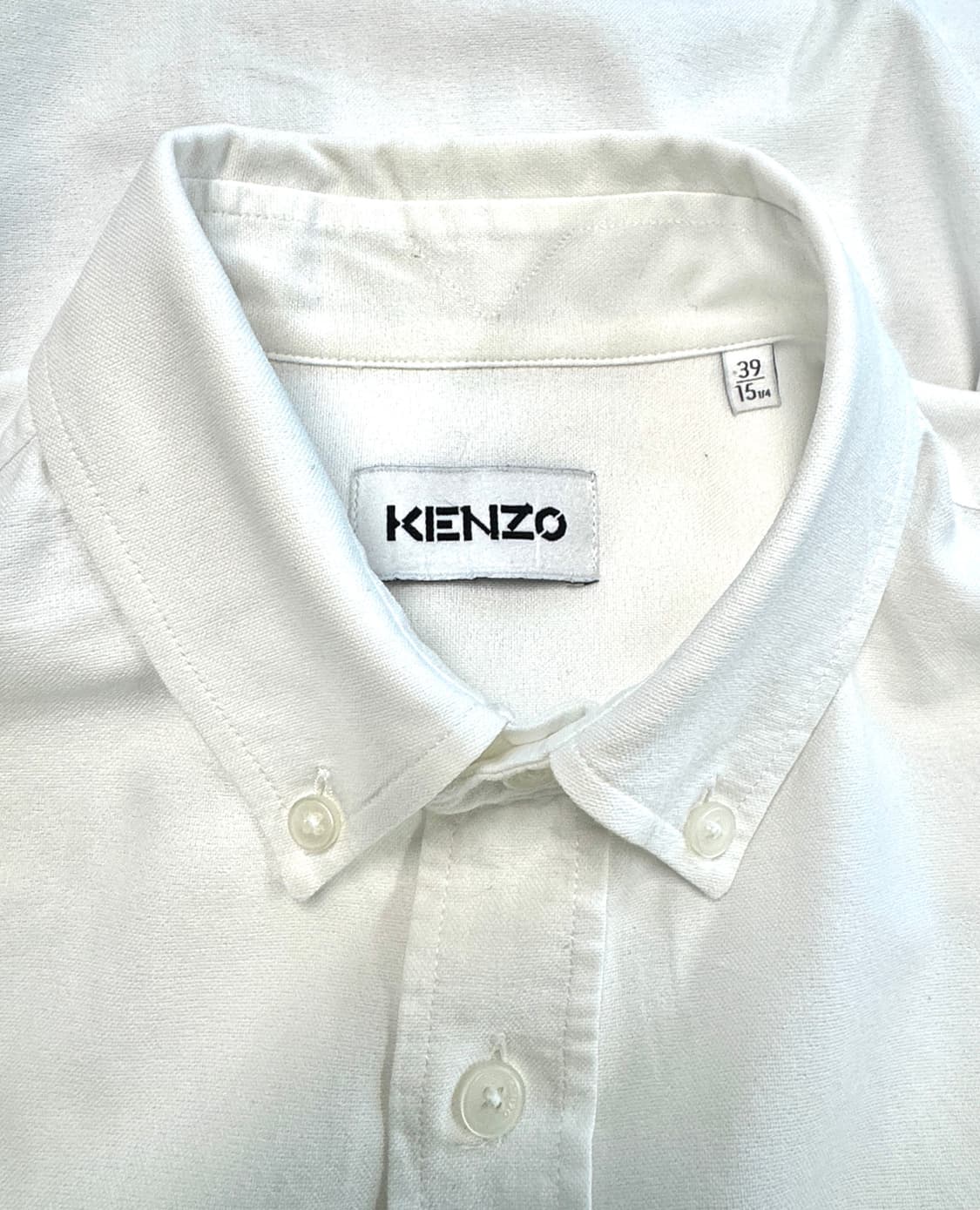 KENZO 겐조 타이거 자수 화이트 셔츠 39 상품이미지5