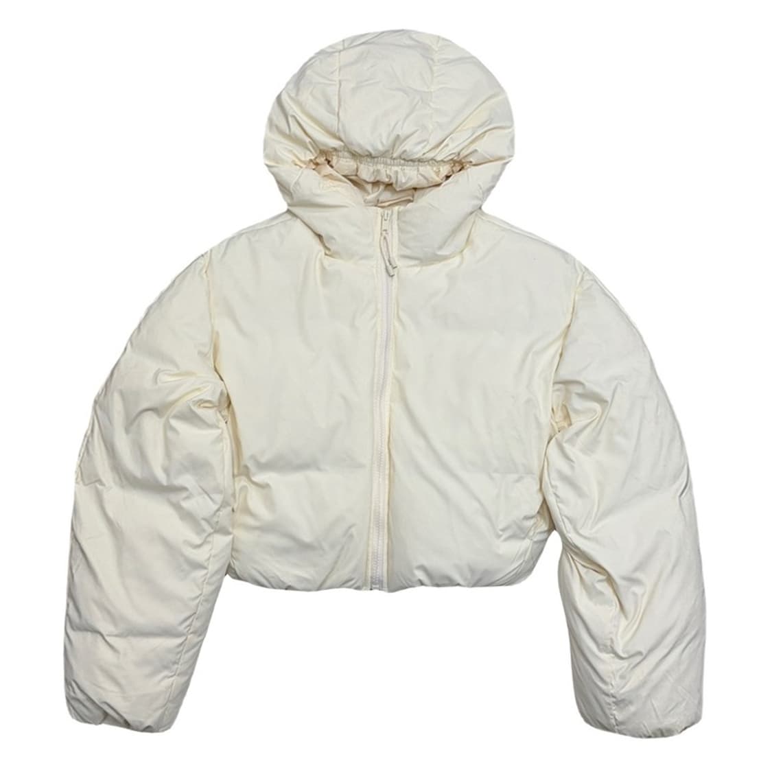 AVENUE 후드 크롭 푸퍼 덕다운 숏패딩 F 상품이미지1