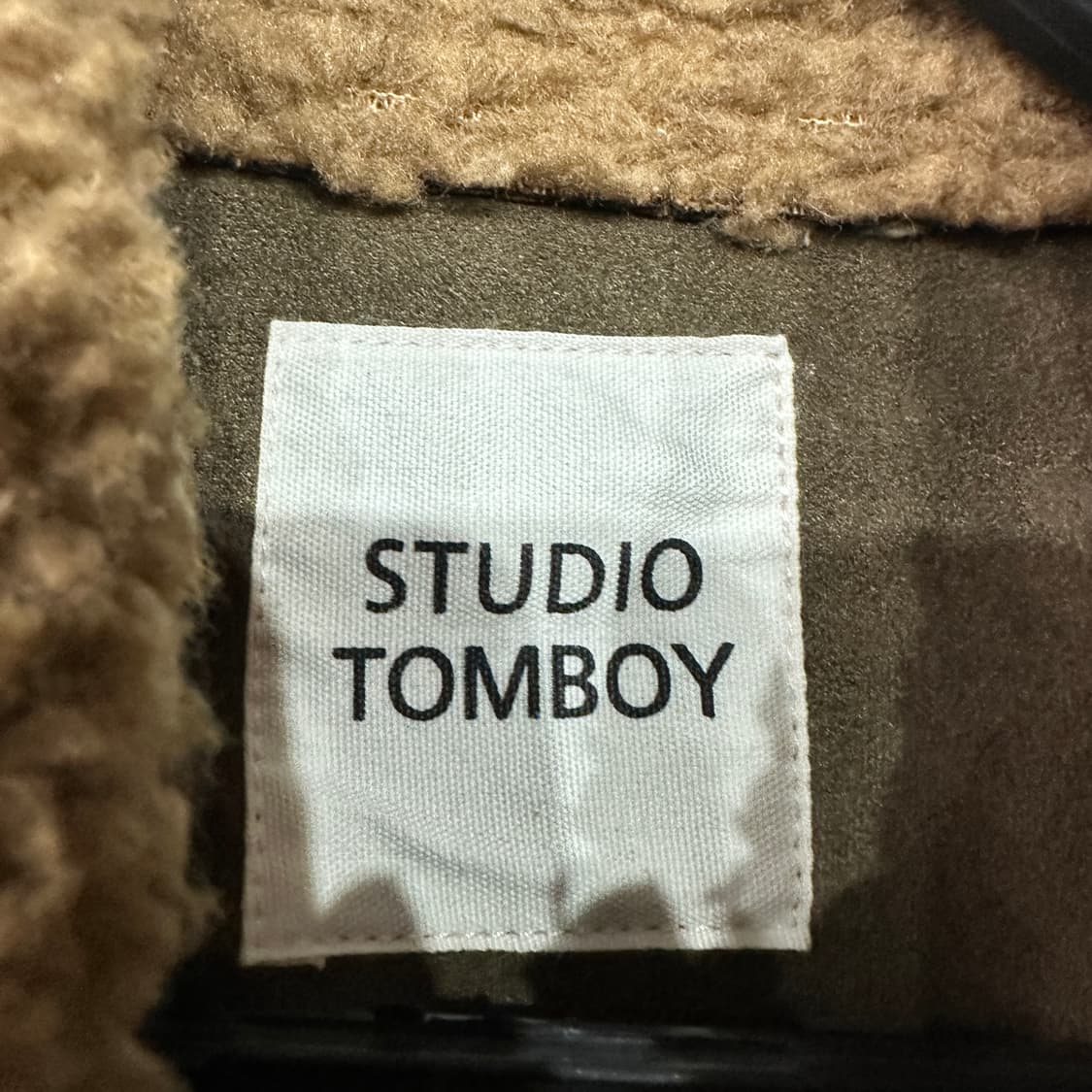 스튜디오톰보이 양털 롱더플 떡볶이코트 FREE 상품이미지3