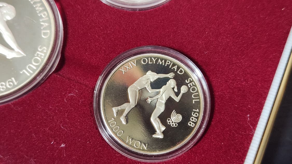 88올림픽 은화 세트 상품이미지4