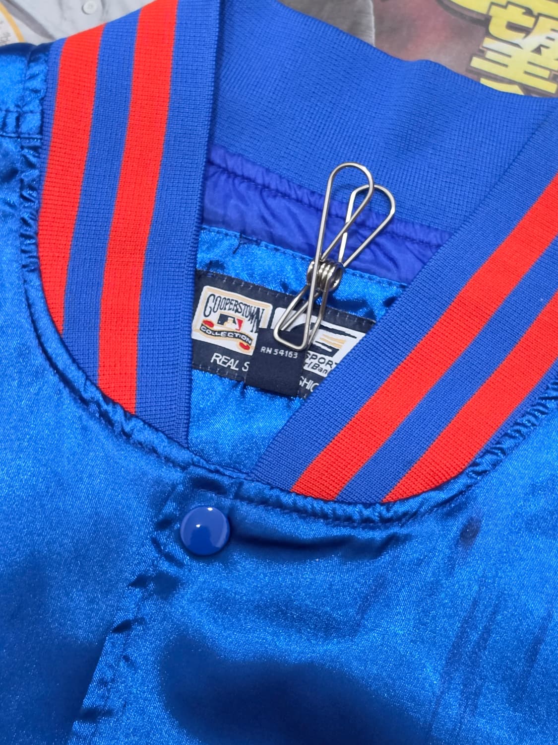 90's G-III 뉴욕 메츠 바시티자켓 M 상품이미지5