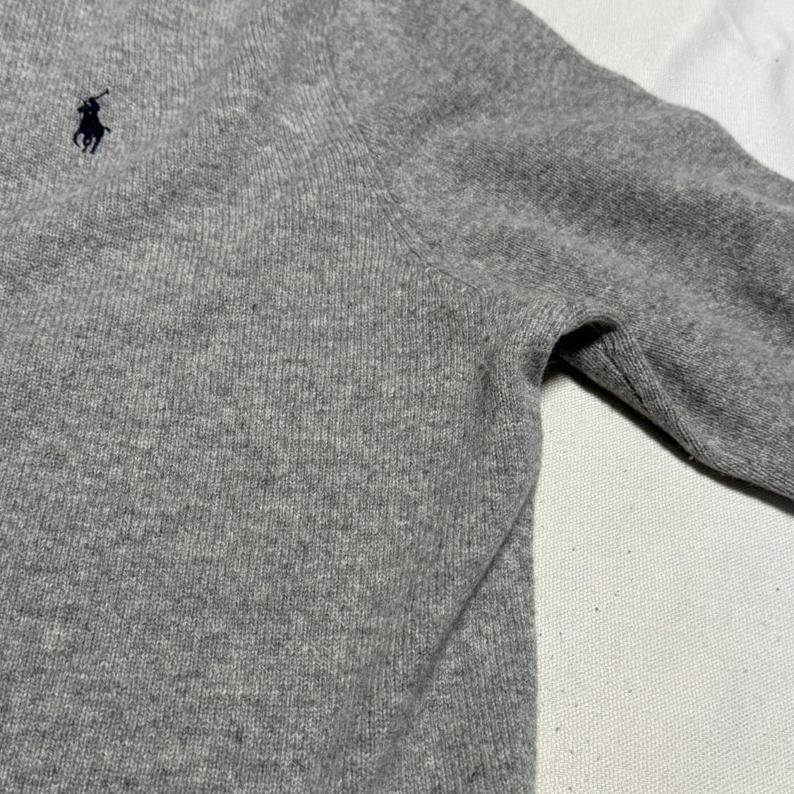 Polo Ralph Lauren 멜란지그레이 라운드넥 니트 상품이미지5