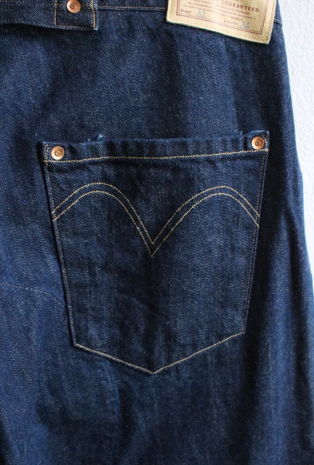 LVC 1878 501XX 셀비지 데님 made in usa 상품이미지7