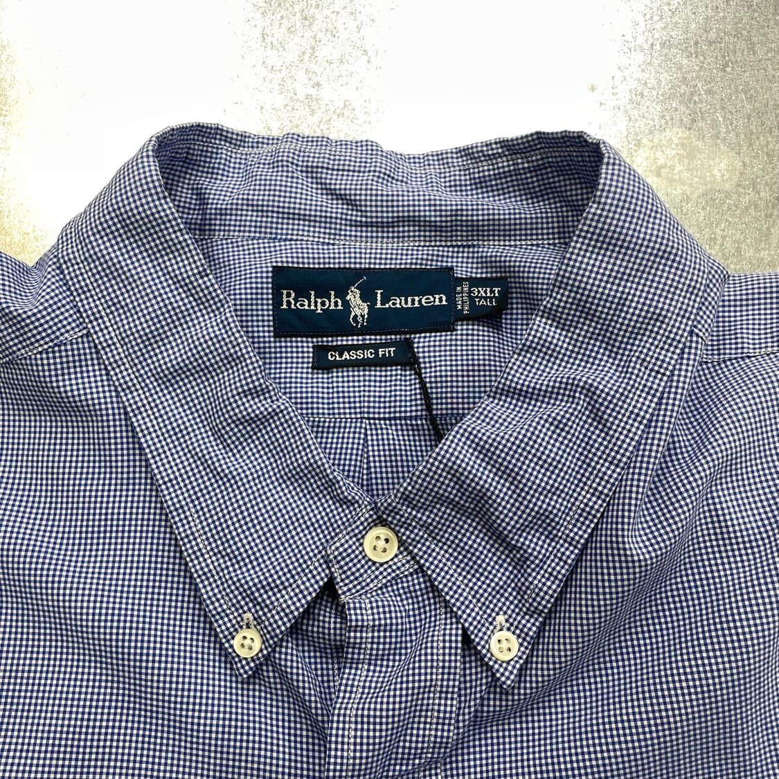 (3XL) POLO 폴로 랄프로렌 체크 반팔 셔츠 클래식핏 상품이미지9