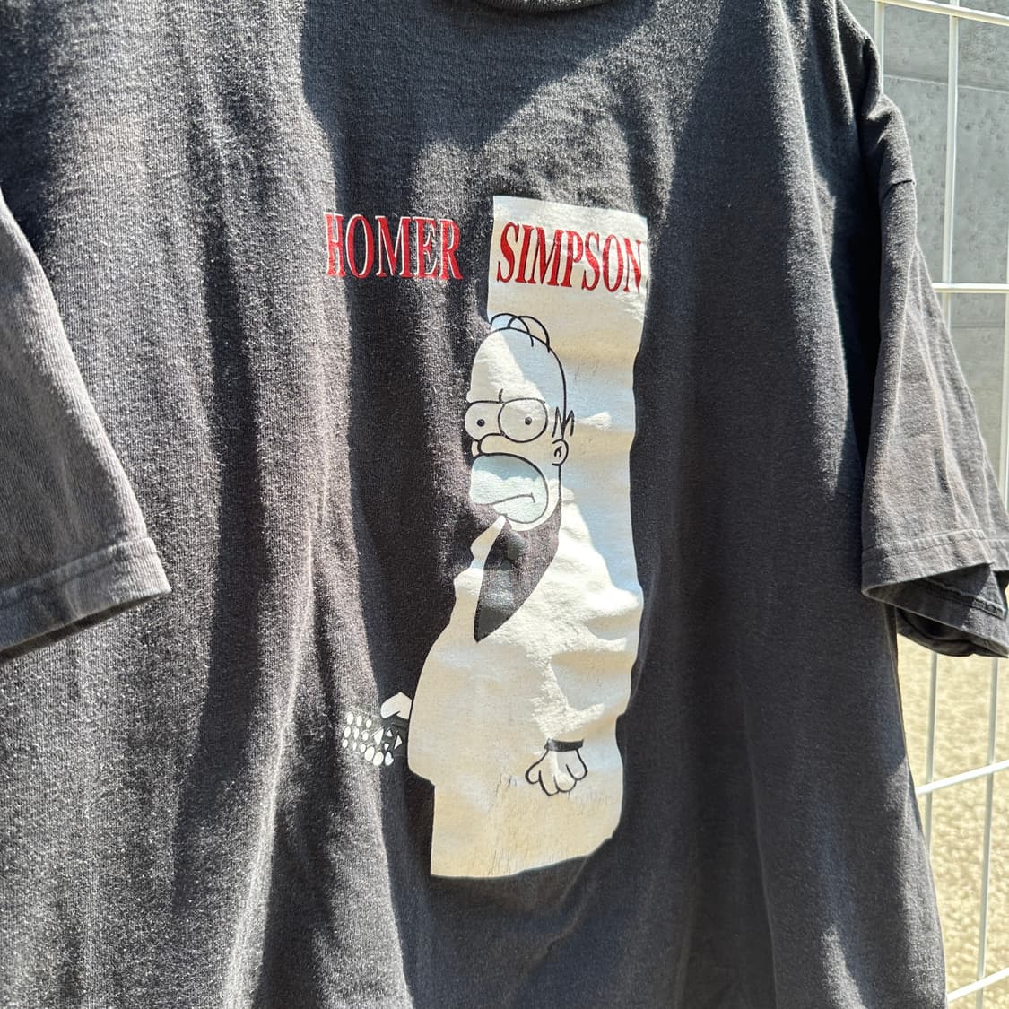 00's simpson scarface parody t shirt XL 상품이미지2