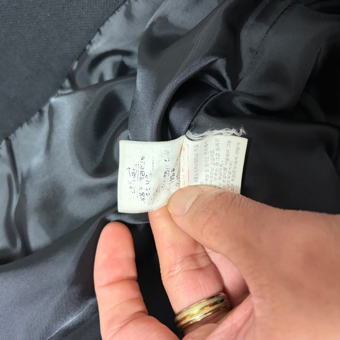 발렌시아가 90s 체크 패턴 블루종 자켓 상품이미지7