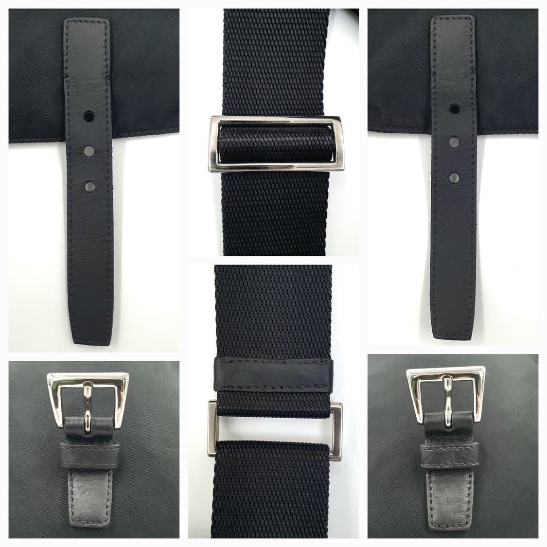 프라다 투포켓 블랙 메신저백 크로스백 숄더백 상품이미지7