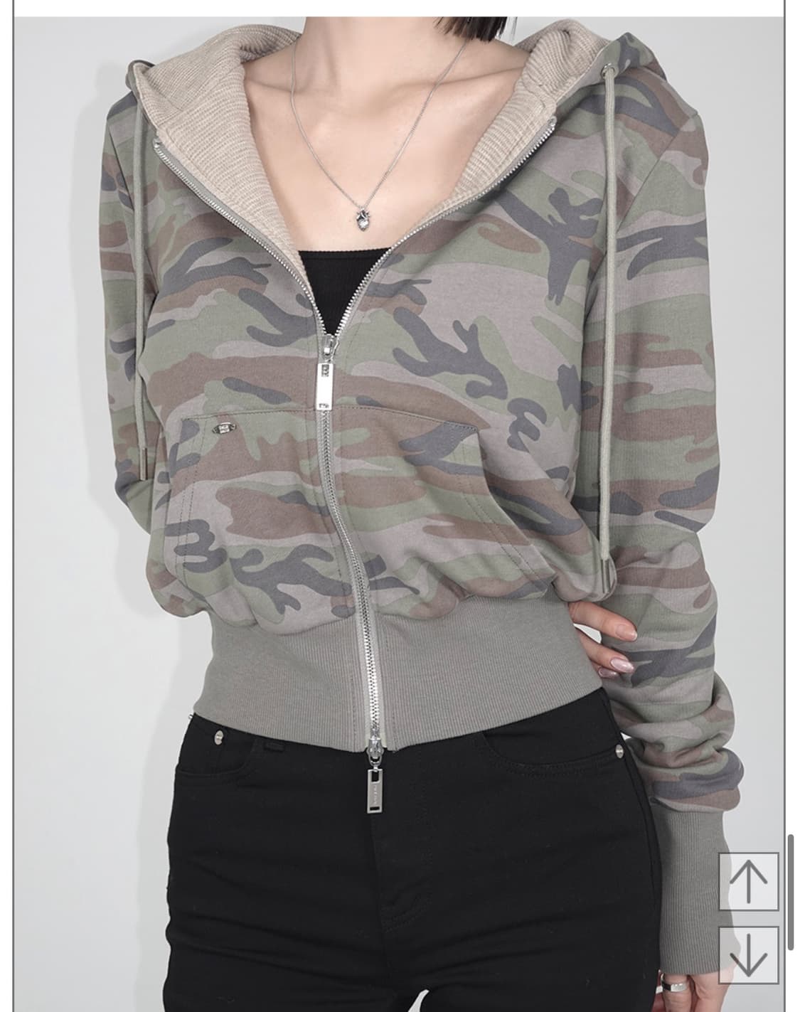 페일제이드 카모 집업  상품이미지2