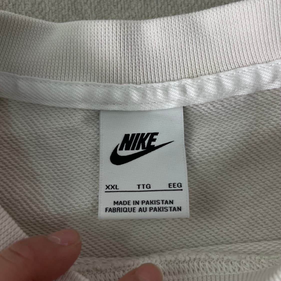 105 나이키 신형 자수로고 스우시 맨투맨 상품이미지3