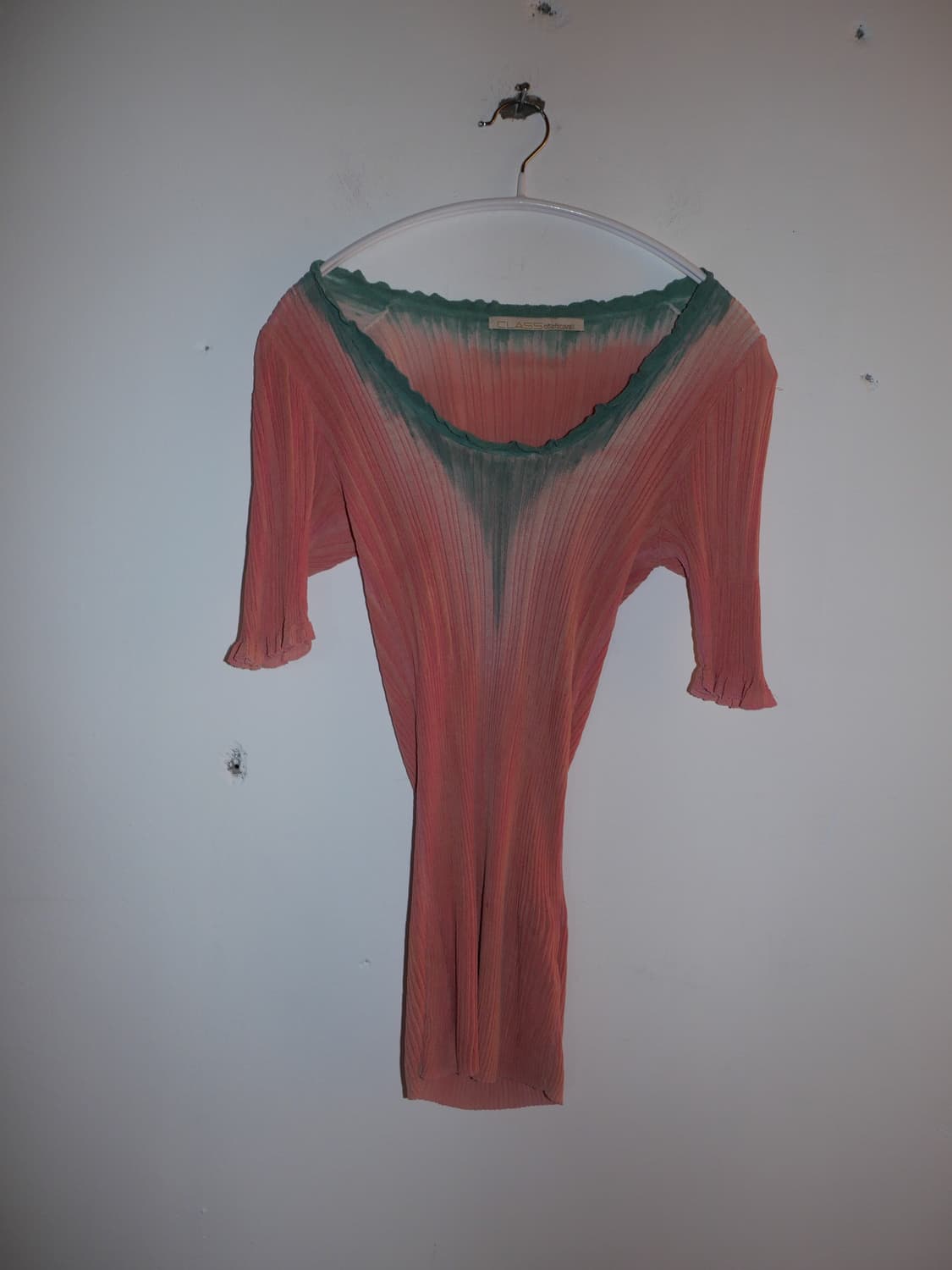 Roberto Cavalli silk pleated top 상품이미지1