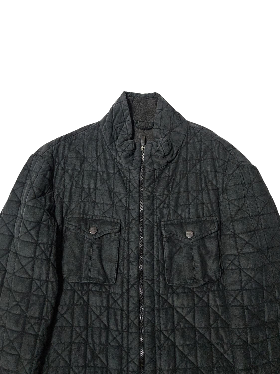 알마니 꼴레지오니 퀄팅 블루종 자켓 44  상품이미지2