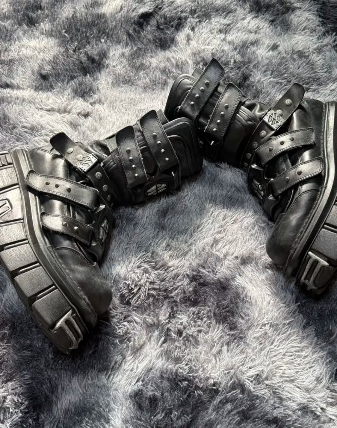 (급처) 뉴락 부츠 44 상품이미지1