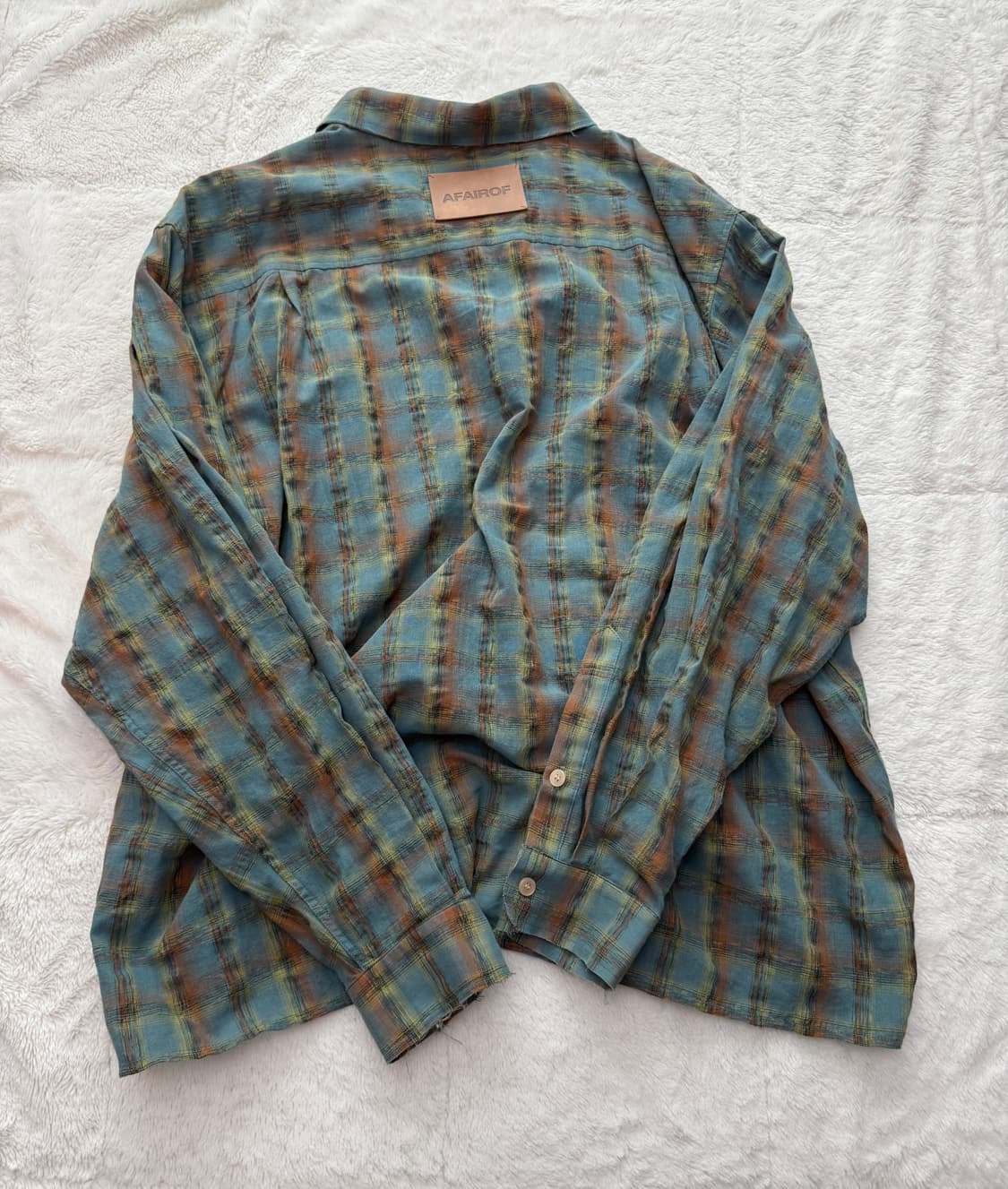 어페어오브 체크 셔츠 상품이미지4