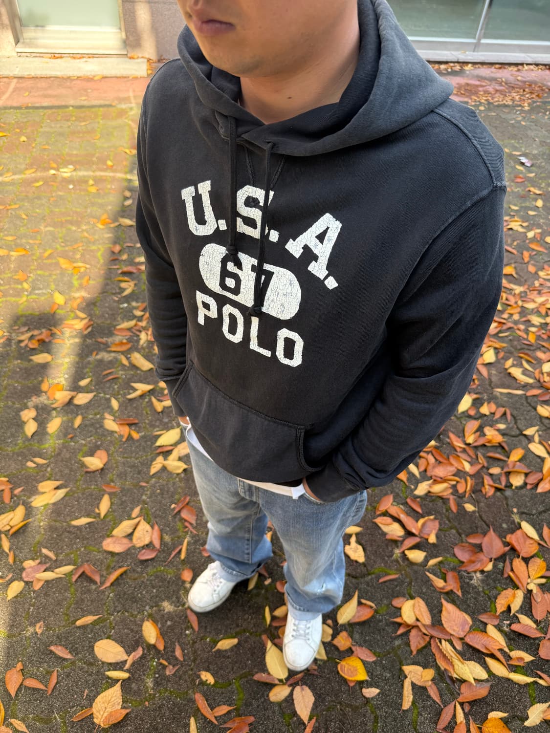 Polo Ralph Lauren 폴로 랄프로렌 빈티지 프린팅 후드 스웻 상품이미지2