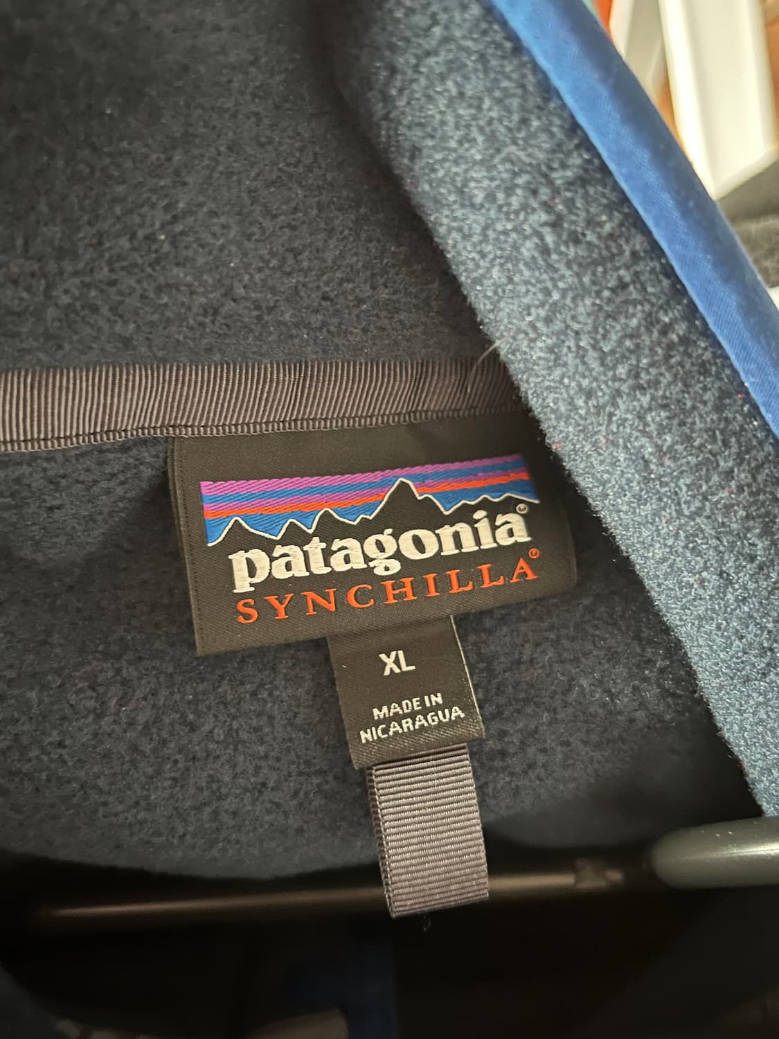 파타고니아 신칠라 네이비 레드 xl 상품이미지4