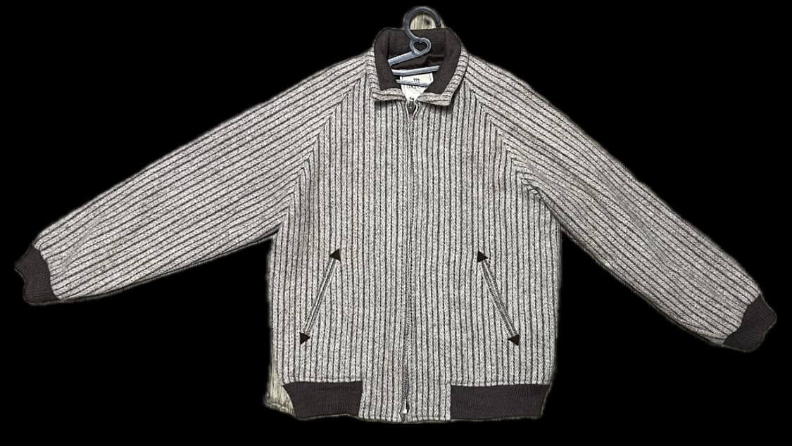 빈티지 스트라이프 집업 자켓 상품이미지1