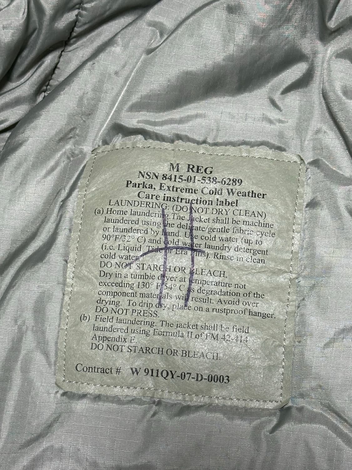 와일드띵스 ecwcs level7 프리마로프트 파카 M 상품이미지3