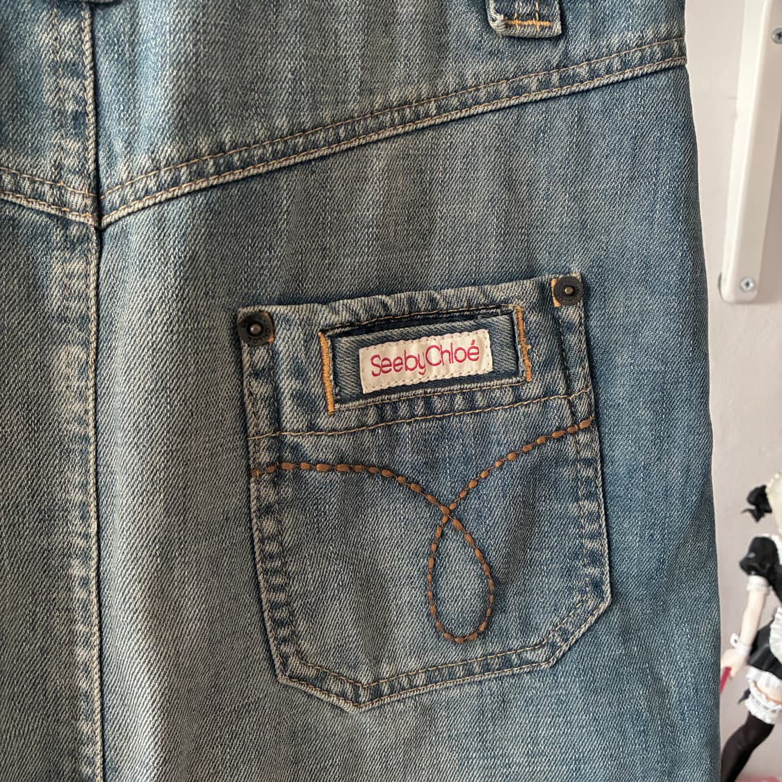 씨 바이 끌로에 데님 스커트  상품이미지4