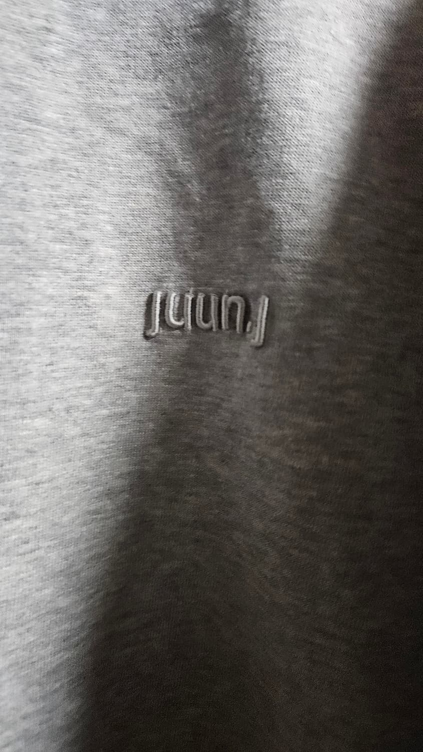 준지 반팔티셔츠 그레이 24시즌 상품이미지3