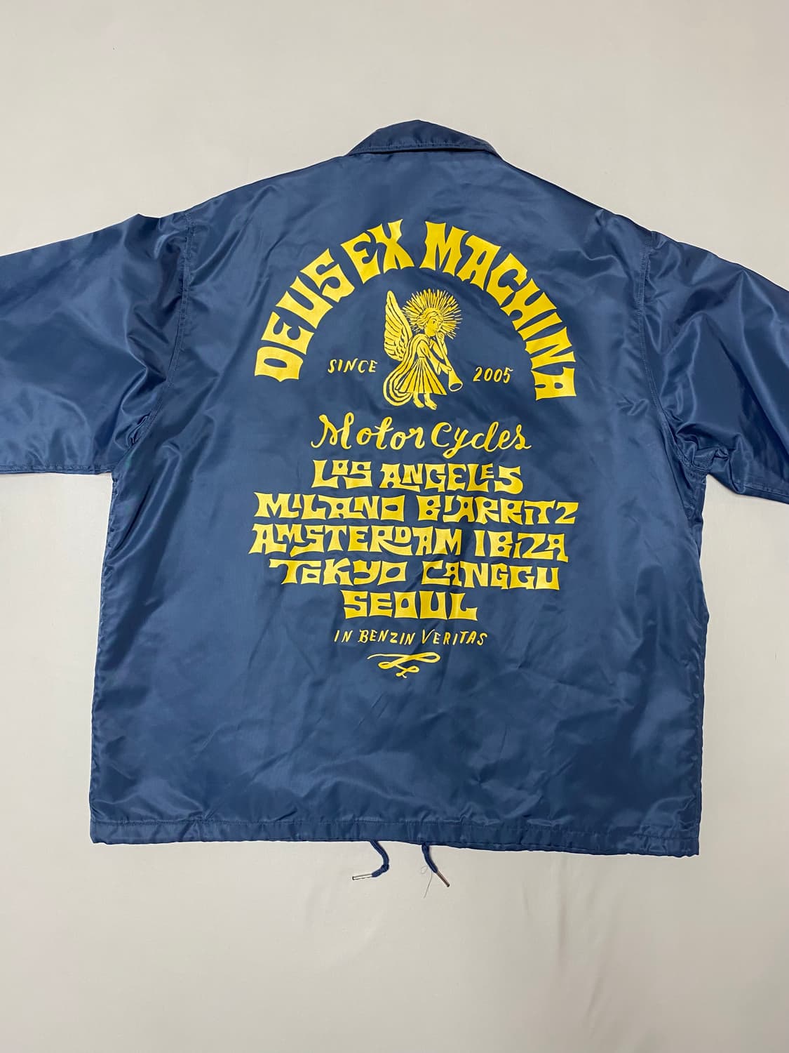 데우스 엑스 마키나 코치 자켓 네이비 XL 상품이미지3