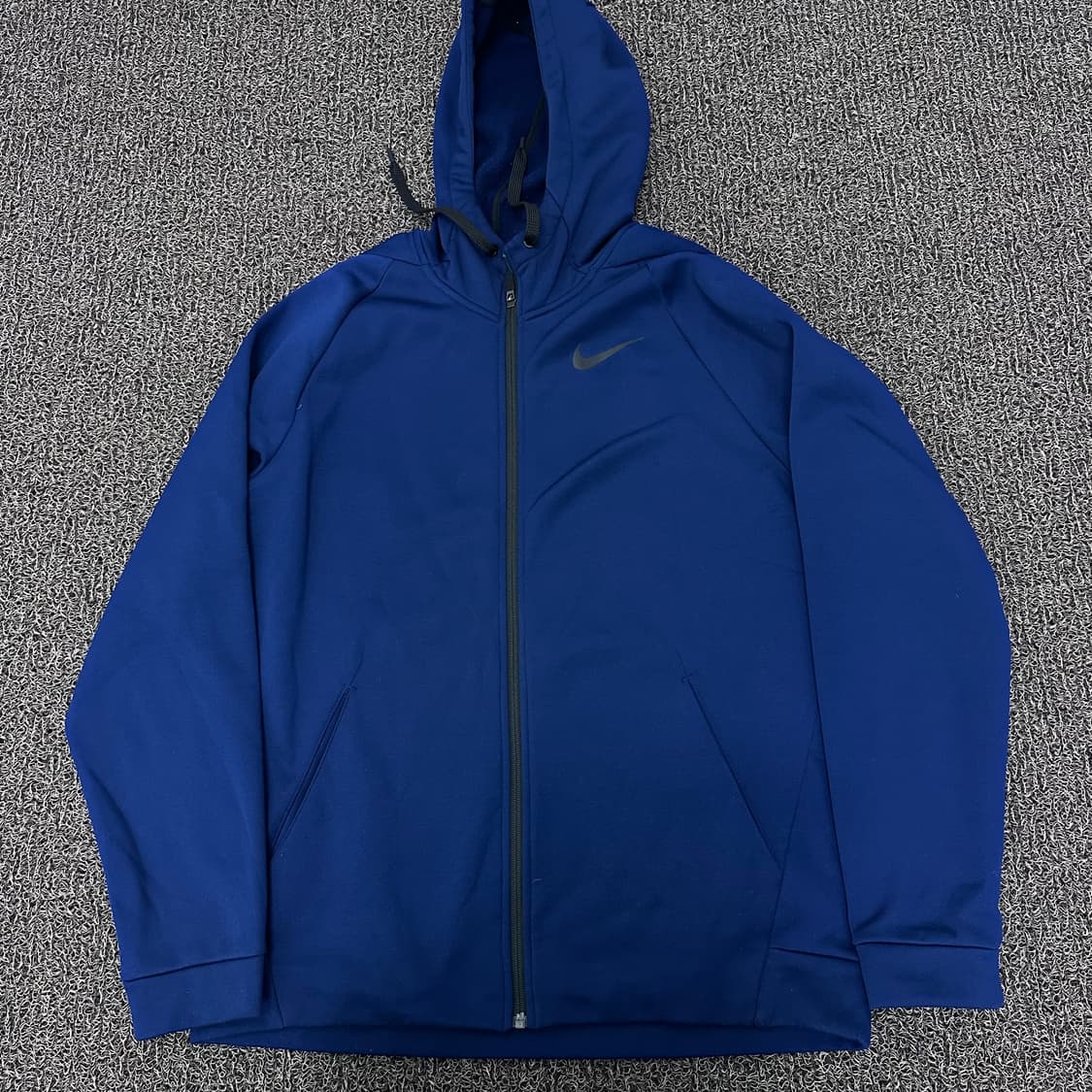 NIKE 나이키 기모 후드집업 블루 XL 상품이미지1