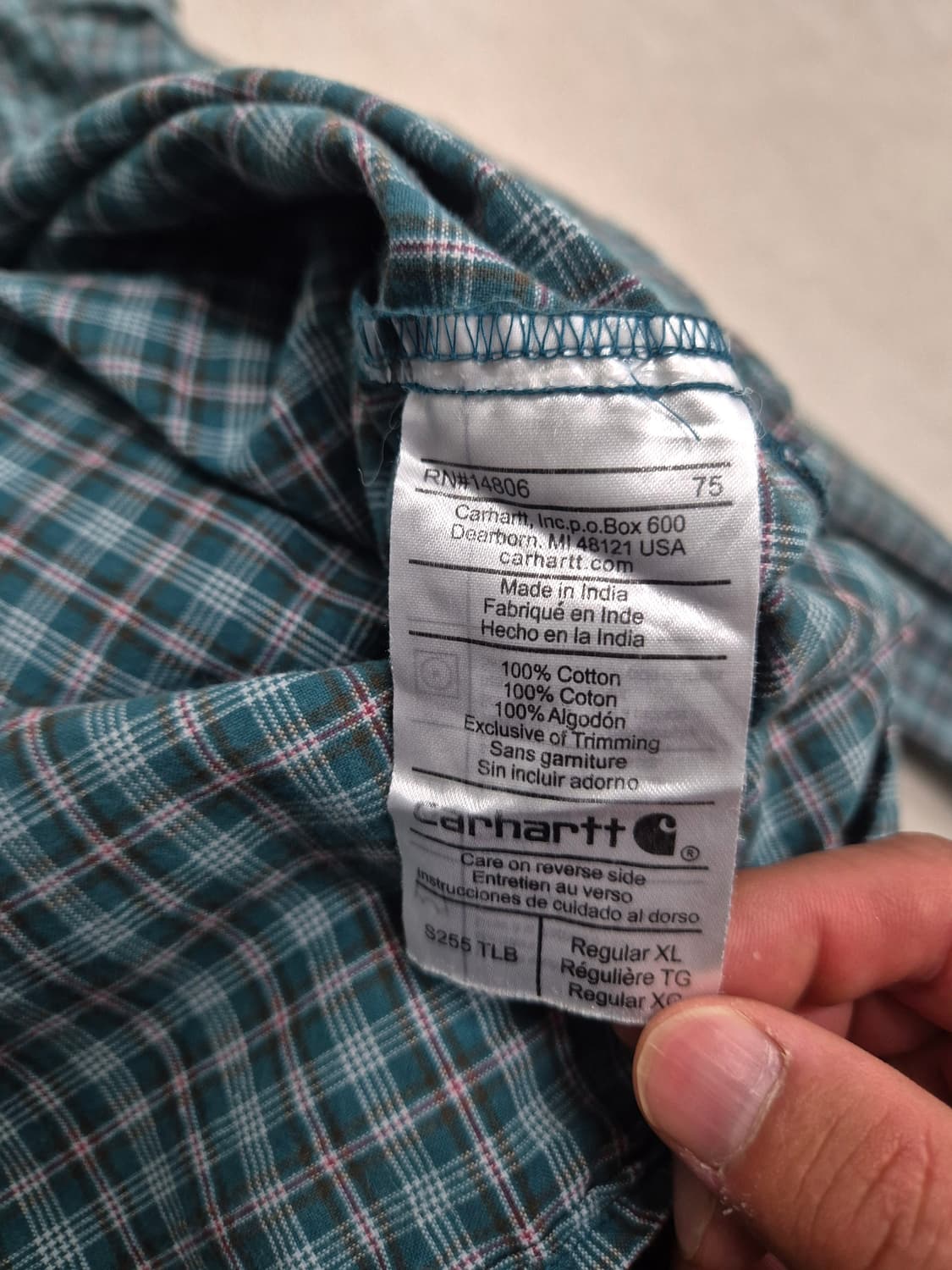 칼하트 셔츠 상품이미지5