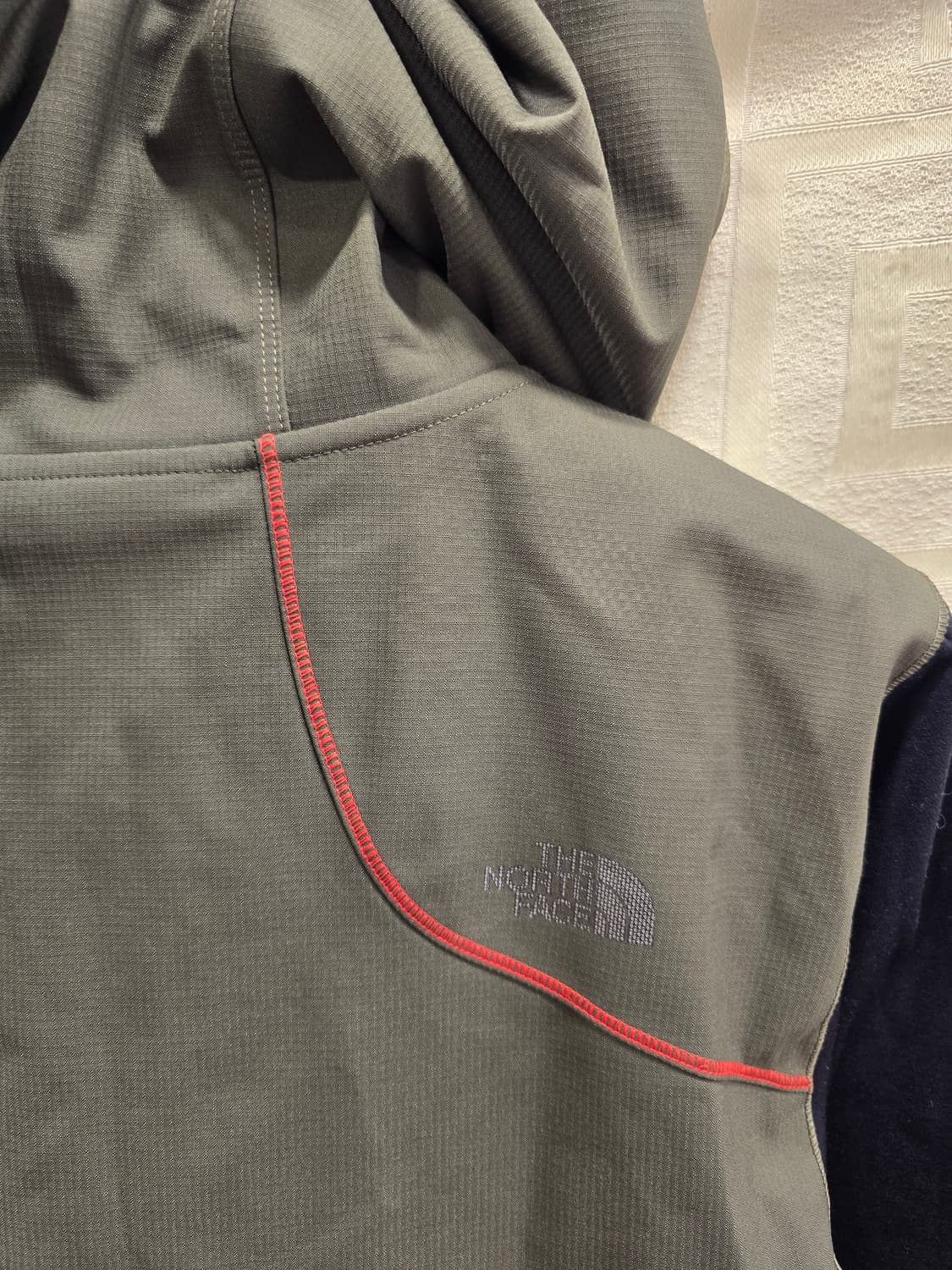 노스페이스 카키 후드집업 자켓 바람막이 S~M 상품이미지6