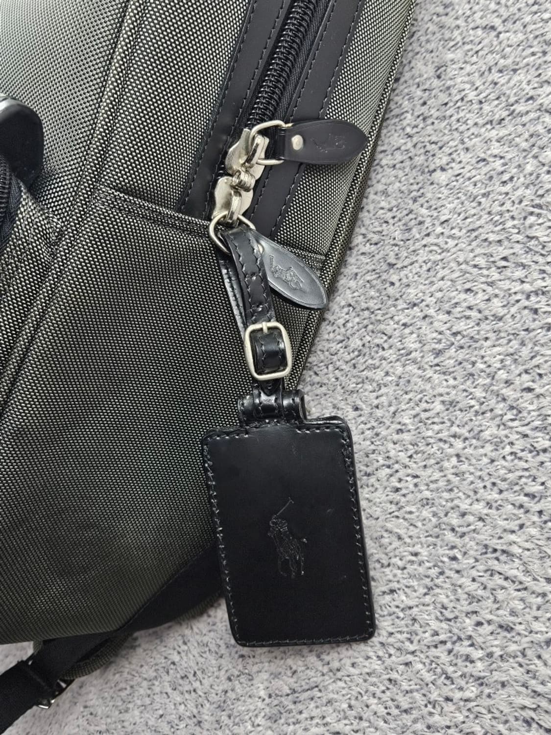 폴로랄프로렌 빈티지 레더트림 백팩 가방 (40X42X16) / 11771 상품이미지3