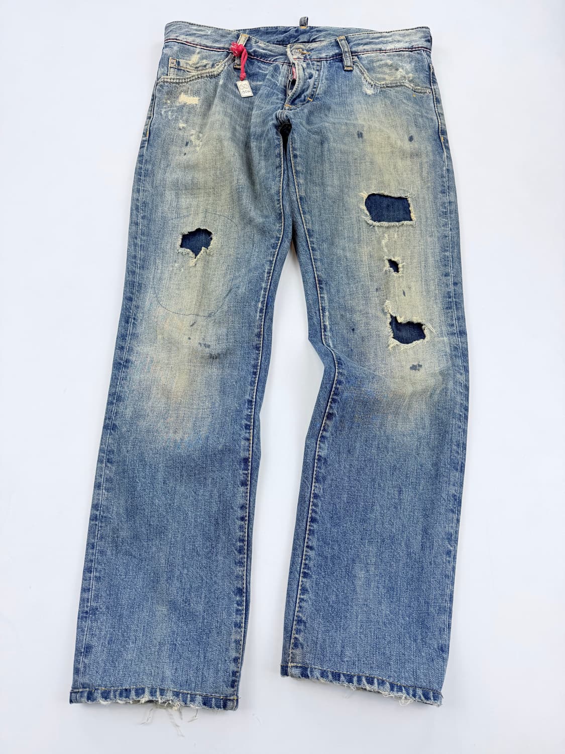 (46)디스퀘어드2 디스트레스 데님팬츠 상품이미지1