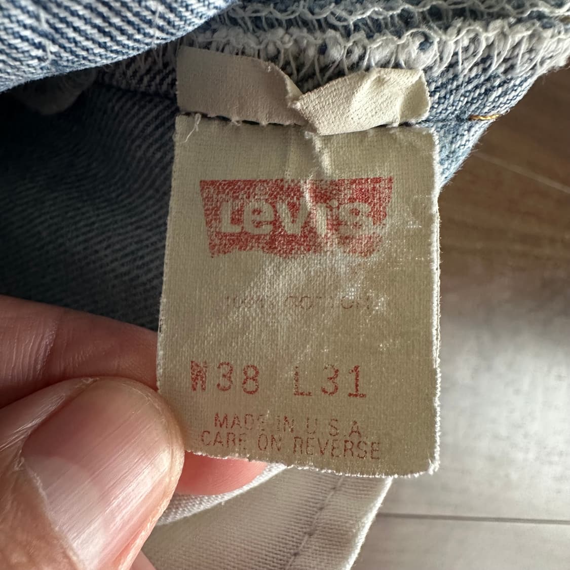 80s 미제 빈티지 리바이스 501xx 컷오프 반바지 상품이미지5