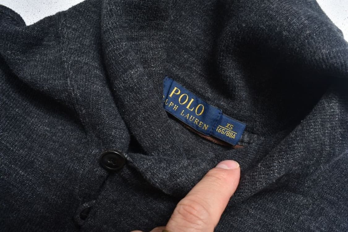 폴로 랄프로렌 숄카라 니트 XS N0957 상품이미지4