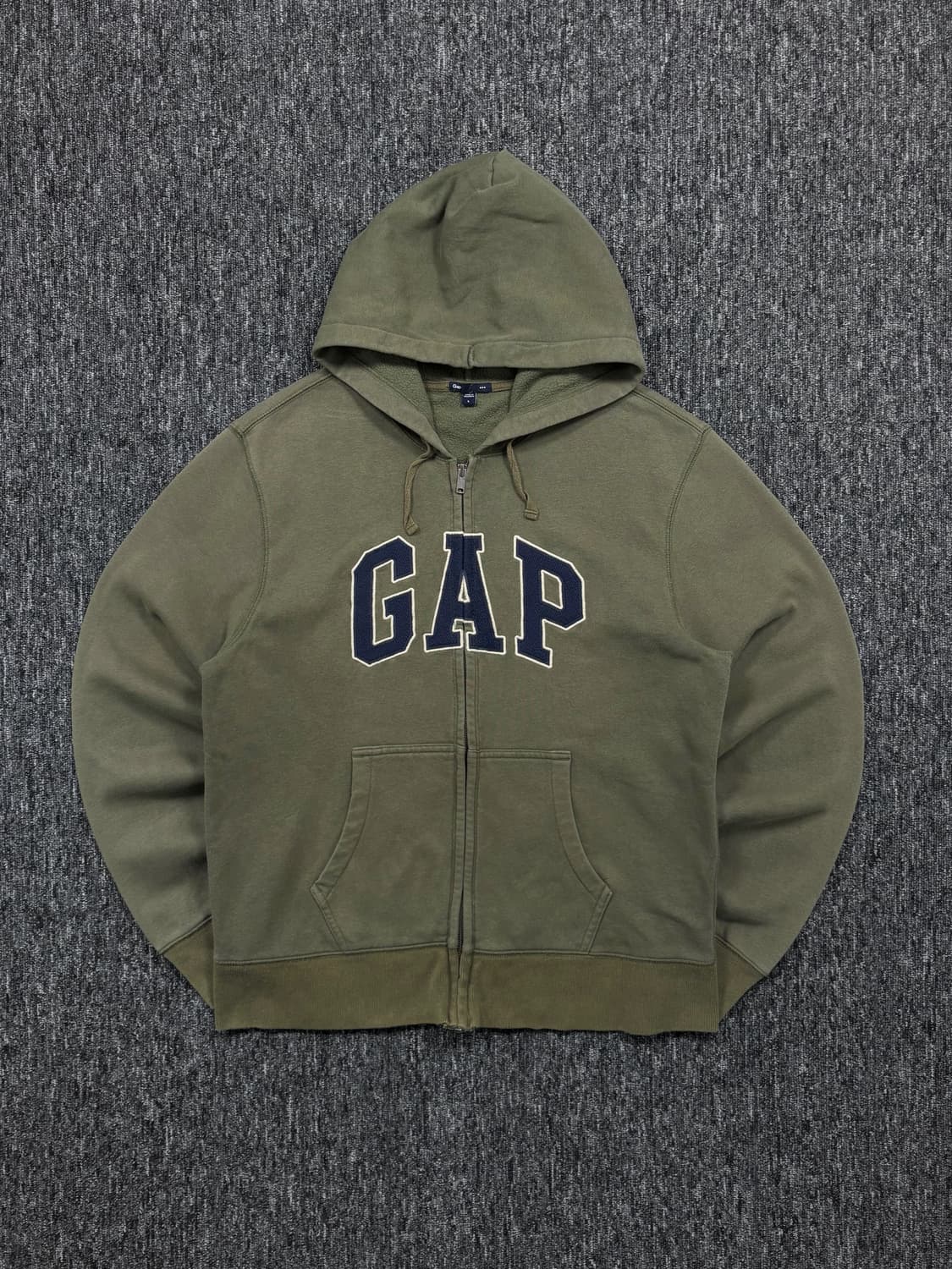 갭 카키 후드집업 상품이미지4