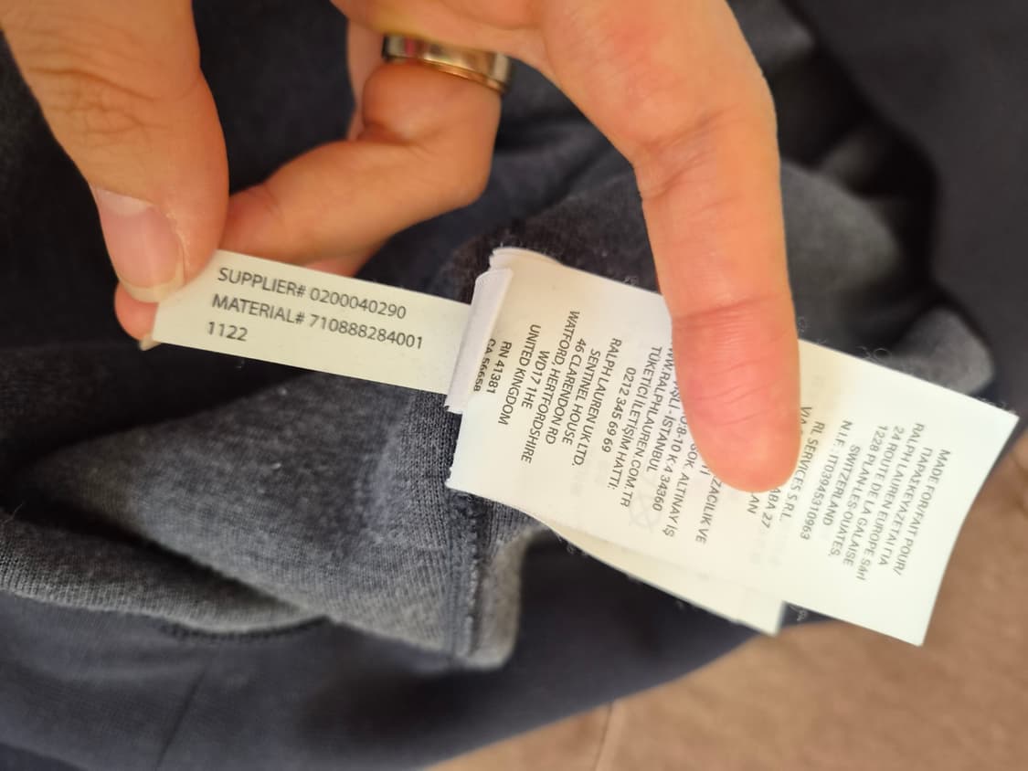 폴로랄프로렌 남성 라운드맨투맨티셔츠 L사이즈 상품이미지10