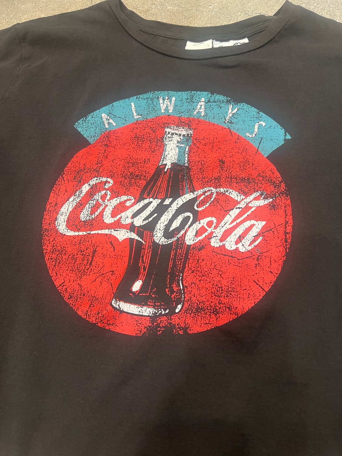 빈티지 코카콜라 반팔 크롭티셔츠 상품이미지2